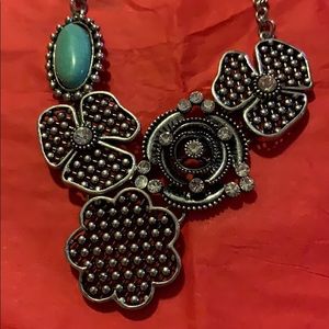 Necklace with earrings